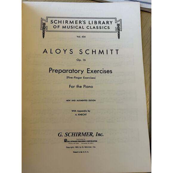 5* VTG Piano Sheet Music Beginners Kids BACH Schaum Schmitt Xmas Learn Prep Play - Picture 8 of 16